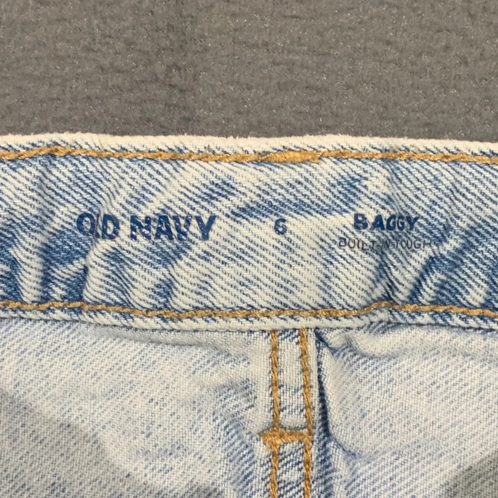 Old Navy Baggy Built Tough Jeans Boys 6 Bundle Carpenter Utility Denim 2pk 90s